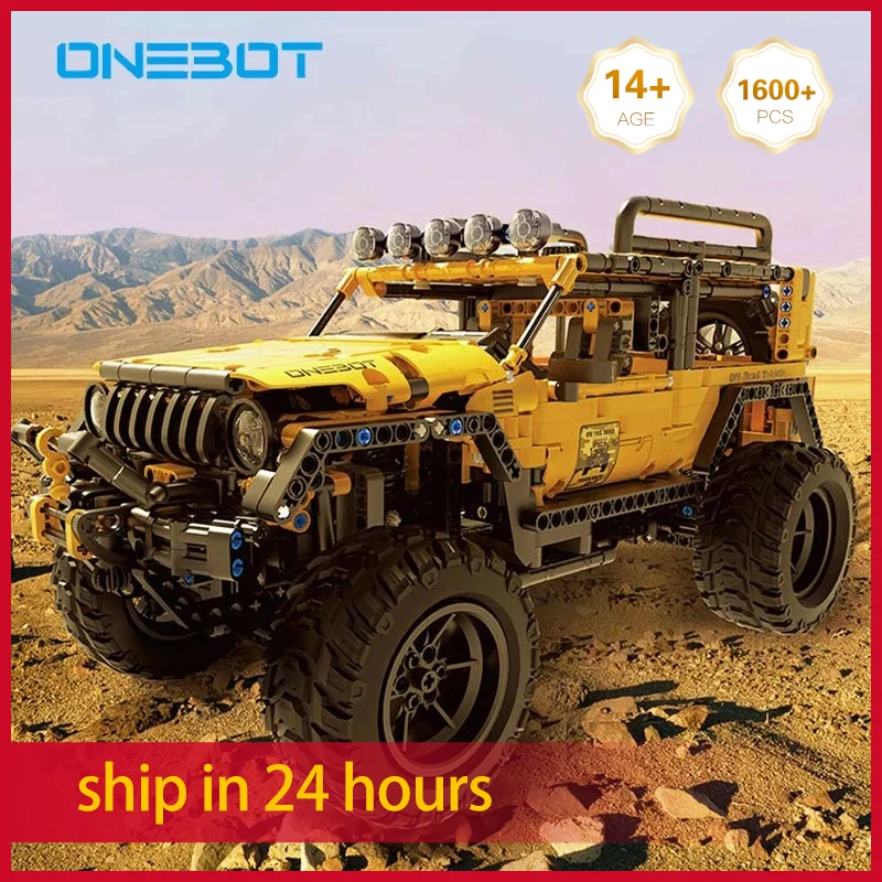 ONEBOT Off-Road Vehicle Educational Building Blocks SUV Car DIY Assembled Model - £305.96 GBP+