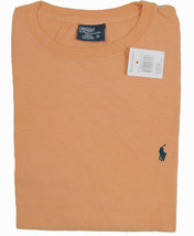 NEW Polo Ralph Lauren Polo Player T Shirt!   Light Orange with Dark Navy Player - £20.29 GBP