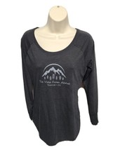 Yosemite CA The View from Above Womens Small Gray Long Sleeve TShirt - £15.61 GBP