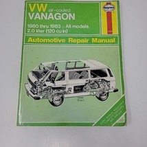 Haynes VW Volkswagen Air-Cooled Vanagon 1980 thru 1983 Repair Manual - £21.54 GBP