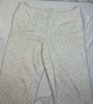 Vintage LL Bean Russell Athletic Sweatpants Heather Gray XX-Large Tall 8... - £32.22 GBP