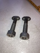 T- Head Steel Bolts 5/8”11x3”buying two with nuts - $14.22