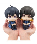 2x BLUE LOCK Anime Figure Toys Isagi Yoichi Bachira Meguru PVC Model Decor - $31.73