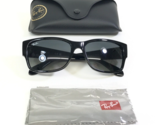 Ray-Ban Sunglasses RB4388 601/71 Black Square Frames with Gray Lenses 58... - $118.79