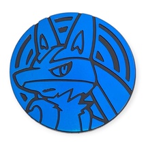 Pokemon Collectible Flip Coin: Lucario Blue Holofoil  - £3.92 GBP