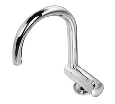 Brass Cold Hot Water Faucet Tap 213*90mm for Boat RV Caravan Motorhome GR-S011 - £79.93 GBP