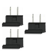 18/2 Male Slide On Vampire Plug, SPT-2, Black ZE-23 8A 125V (Pack of 3) - $18.32