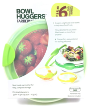 Farberware Bowl Huggers Fits 6” Diameter Bowls - Refrigerator Safe - Green - £7.20 GBP