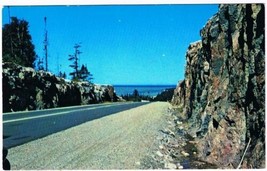 Ontario Postcard Rockcut Lake Superior Route Sault Ste Marie Wawa - £1.69 GBP