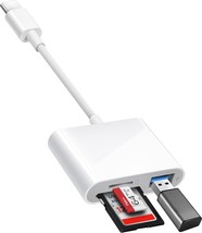 Usb C To Sd Card Reader Sd Card Adapter With Sd Micro Sd Usb 3 Ports Usbc Memory - £24.30 GBP