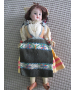 ""PORCELAIN-VINTAGE-GERMAN -HAND MADE DOLL"" - 1909 - SM PB STAMP - $38.89