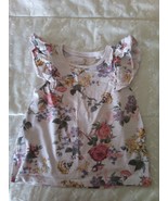 NEXT pretty floral short sleeve top t-shirt age 18-24 months  92cm - $7.66