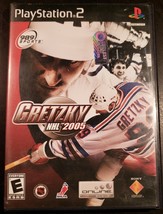 Gretzky Nhl 2005 (Sony Play Station 2 PS2, 2004) Cl EAN Ed And Tested - $5.85