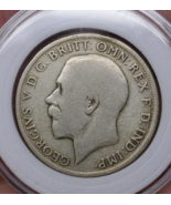 Great Britain United Kingdom 1921 George V 1 Florin Silver Coin - $19.59