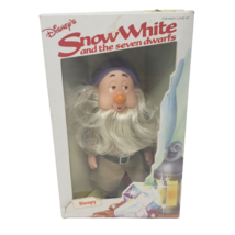 VINTAGE BIKIN SNOW WHITE AND THE SEVEN DWARFS 6.5&quot; FULLY JOINTED SLEEPY ... - $19.00
