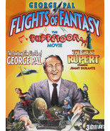 George Pal Flights of Fantasy DVD, 2005, 3-Disc Set Factory Sealed! - $2,362.01 MXN