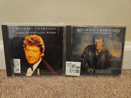 Lot of 2 Michael Crawford CDs: Performs Andrew Lloyd Webber, A Touch Of Music - £6.82 GBP
