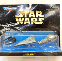Vintage 1995 Galoob MicroMachines I Star Wars #65860 NEW in Pkg - £15.16 GBP