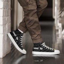 Black Camo High Top Canvas Shoes - £70.20 GBP