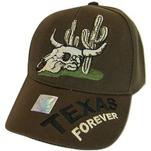Texas Forever Men&#39;s Adjustable Baseball Cap (Brown) - £11.72 GBP