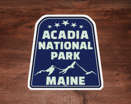 Acadia National Park Decal Sticker Vinyl 3.25" - 3.5" - 3.75" Maine Laptop Vinyl - $5.29