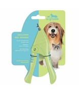 Ergonomic Dog Nail Clippers Green Plastic Guillotine Style Pro Grooming ... - $12.76
