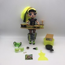 LOL Surprise! OMG Remix Rock Bhad Gurl 9 in Punk Girl Doll w Drums Stand More - £17.62 GBP