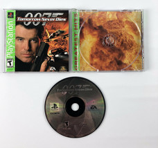 Sony PlayStation Tomorrow Never Dies 007 - Complete w/Disc &amp; Instruction Booklet - £7.77 GBP