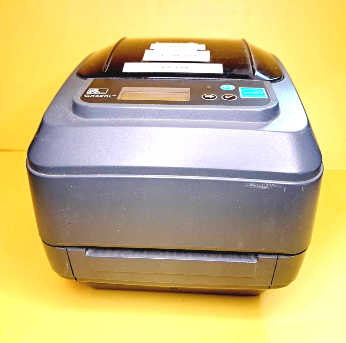 ZEBRA GX420t USB & SERIAL THERMAL TRANSFER PRINTER LABEL DIRECT TRANSFER DESKTOP Item image 3