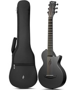 Enya Nova Go Mini Carbon Fiber Acoustic Guitar 1/4 Size Travel Acustica,... - $181.93