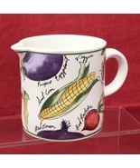 Sakura &quot;Garden Delight&quot; Stoneware by Sue Zipkin ~ Creamer 1995 Vegetables  - $14.36