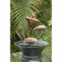 Jeco Metal Flower Table Top Fountain - £45.25 GBP