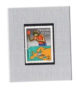 Framed Postage Stamp Mini-Art -European Table Tennis Championships 1985 - £5.37 GBP