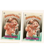 1986 Garbage Pail Kids Cards Series 4 161a Shorned Sean / 161b Hy Gene GPK - €4,33 EUR