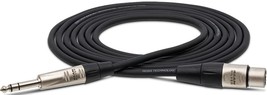 Hosa HXS-005 REAN XLR3F to 1/4&quot; TRS 5 Feet Pro Balanced Interconnect Cable - £11.95 GBP