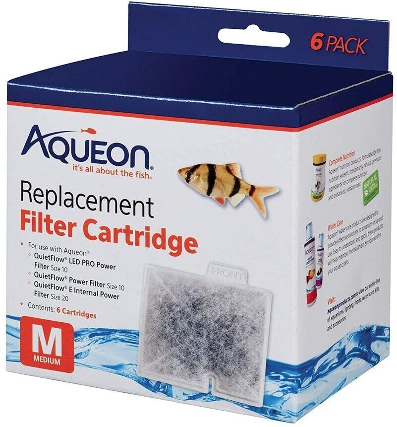 Aqueon QuietFlow Replacement Filter Cartridge Medium - 6 count - $21.81