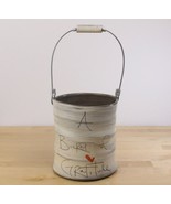 ZPots Studio Art Pottery A BUCKET OF GRATITUDE Bucket Planter Vase Utens... - €29,40 EUR