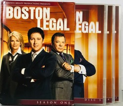 Boston Legal - Complete Firat Season 1 (DVD, 2009, 5-Disc Set) - £6.19 GBP