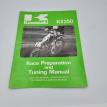 Kawasaki 99920-1388-01 Race Preparation &amp; Tuning Manual KX KX250 - $9.75