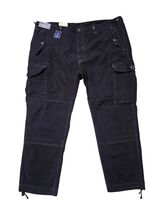 Vintage Polo Ralph Lauren Black Trousers Mens 46Bx30 Combat Military Car... - $98.00