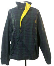 Vintage Chaps Ralph Lauren Windbreaker Size XL Pullover Jacket Plaid Ano... - £35.04 GBP