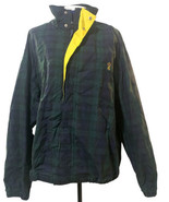 Vintage Chaps Ralph Lauren Windbreaker Size XL Pullover Jacket Plaid Ano... - £34.55 GBP