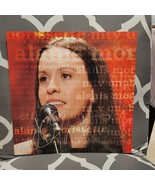 Alanis Morissette signed promo mtv unplugged, Original, Vintage, Great Gift - $175.00