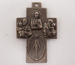 Mary Conceived Without Sin Religious Medallion Pendant - £14.79 GBP