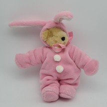 1989 NABCO Muffy VanderBear Teddy Bear Pink Bunny 2pc Plush Easter Suit SEE PICS - £27.55 GBP
