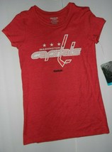 Reebok Washington Capitals NHL Hockey Womens Shirt Ovechkin 8 Small Red - £14.01 GBP