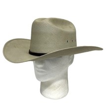 Vintage Bailey U-Rollit Western Cowboy Hat with Leather Band Adult Size 7-1/8 - £30.03 GBP