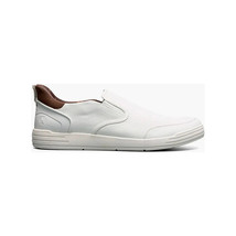 Nunn Bush KORE City Walk EZ Moc Toe Slip-On Shoes White 85118-100 image 4