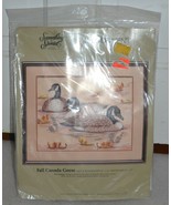 CANDAMAR SOMETHING SPECIAL NEEDLEPOINT KIT FALL CANADIAN GEESE 30571 - £22.34 GBP