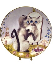 Crazy Cats Primping Time Hackett American Cat Collectable Plate 1982 - £37.59 GBP